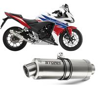 Tubo De Escape Storm by Mivv Gp Acero para Honda Cb 500 F / X 2013 > 2015