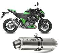 Tubo De Escape Storm by Mivv Gp Acero para Kawasaki Z 800 2013 > 2016