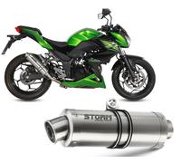 Escape Storm by Mivv Silenciador Gp Acero para Kawasaki Z300 2015 > 2016