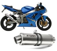 Escape Storm by Mivv Silenciador Gp Acero para Kawasaki Zx-6 Rr 2003 > 2004