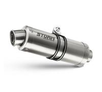 Escape homologado Storm GP Acero inox. para YAMAHA YZF R25 15-24 | YZF R3 15-24
