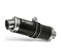 Escape Storm by Mivv Silenciador Gp Nero Acero para Honda Cb 1000 R 2008 > 2016