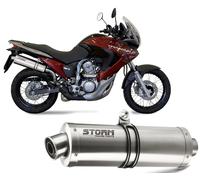 Escape Storm by Mivv Silenciador Oval Acero Honda Xlv Transalp 700 2008 2013