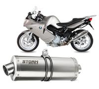 Escape Storm by Mivv Silenciador Oval Acero para Bmw F 800 S / St 2006 > 2012