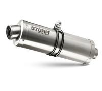 Escape Storm by Mivv Silenciador Oval Acero para Honda Cbr 600 F 2001 > 2010