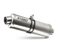 Escape Storm by Mivv Silenciador Oval Acero para Kawasaki Versys 650 2006 > 2014