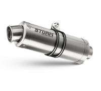 Escape Storm by Mivv Silenciador Oval Acero para Kawasaki Zx-9 R 1998 > 2005