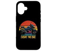 Escape The Cage Retro Sportbike Superbike - Diseño de Motocicleta Carcasa para iPhone 16