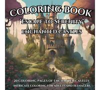 'Escape to Serenity' - Enchanted Castles Coloring book: 20 intricate coloring pages of Enchanted Castles for Adults and Teenagers (Escape to Serenity. ... coloring books for Adults and Teenagers)