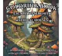Escape to Serenity - Mythical Houses: Coloring Book: 20 intricate coloring pages of Mythical Houses for Adults and Teenagers (Escape to Serenity. ... coloring books for Adults and Teenagers)