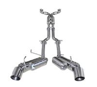 Escape Trasero Conjunto De Tubo De Escape Catback Para Nissan 2009 2010 2011 2012 2013 2014 2015 370Z Z34 VQ37DE No Para G37 Tubo Escapes