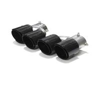 Escape Trasero Para G20 G21 MPE 2019+ Silenciador Negro Tubo De Escape De Escape De Coche Tubo De Escape Cuádruple De Fibra De Carbono Tubo Escapes(F)