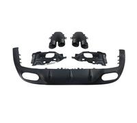 Escape Trasero Protector De Labio De Difusor De Parachoques Trasero Con Punta De Escape Para Benz C238 Clase E 2017 2018 2019