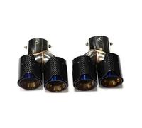 Escape Trasero Punta De Escape De Fibra De Carbono Para G23 M440i G20 G21 M340i G42 M240i 2021 2022 De Escape Doble Silenciador De Boquilla Tubo Escapes(Carbon Fiber F)