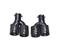 Escape Trasero Tubo De Escape Para G20 G21 330i 325i 2020+ Silenciador De 63 Mm Boquilla Cuádruple De Acero Inoxidable Fibra De Carbono Tubo Escapes(Carbon Fiber F)