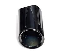 Escape Tubo de silenciador Para 5 Series F10 F11 E60 E61 E39 528i 530i 535i 535d Terminales De Escape Silenciador Boquilla Cola Garganta(Black 1PCS)