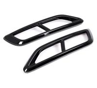 escape tubo Para VW Para Tiguan L 2020-2022 ABS Negro Coche Cola Garganta Cubierta Silenciador Tubo Escape Salida Extremos Tubos