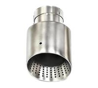 Escape Tubos Cola Boquilla Silenciador Punta Sistema De Escape Coche Tubo Tubos Extremo Universales Para VW GTI MK7 Para Golf 7(ID63MMOD114MM)