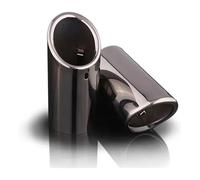 Escape Tubos Cola Silenciador De Garganta Tubo Escape Para X3 E83 F25 2006-2015(Black 76)