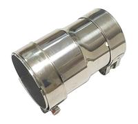 Escape Tubos Cola Tubo De Escape Coche Funda Silenciador General Tamaño Reductor Acero Inoxidable 304(57mm-63mm)