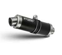 Escapes homologado Storm GP Acero negro para KAWASAKI Z 1000 SX 14-20