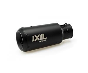 Escapes IXIL 2RB homologado en acero negro para HONDA CB 750 HORNET 25-26