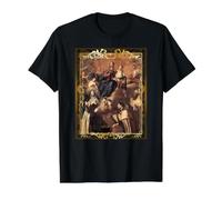 Escapulario de Nuestra Señora del Carmen Santa Teresa Camiseta gráfica económica, Hombre, Negro, XL