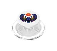 Escarabajo Alado, Egipcio, ilustración, Egipto PopSockets PopGrip para MagSafe