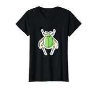 Escarabajo estiércol - estiércol en tu Vida - Roll Camiseta gráfica económica, Mujer, Negro, XL