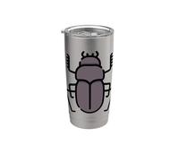 Escarabajo estiércol - estiércol en tu vida - Roll Vaso térmico de acero inoxidable de doble pared