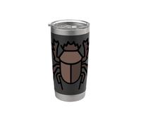 Escarabajo estiércol - estiércol en tu vida - Roll Vaso térmico de acero inoxidable de doble pared