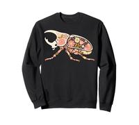 Escarabajo Goliat Floral Sudadera