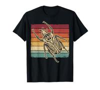 Escarabajo Goliat Retro Entomología Vintage Camiseta