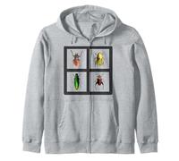 Escarabajos Cuatro Insectos Escarabajos Sudadera con Capucha