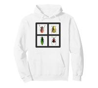 Escarabajos Cuatro Insectos Escarabajos Sudadera con Capucha