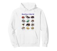 Escarabajos del Mundo Lindos Insectos Kawaii Sudadera con Capucha
