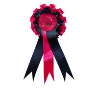 Escarapelas de concurso -Cuddle Pony- - Azul oscuro / Fucsia
