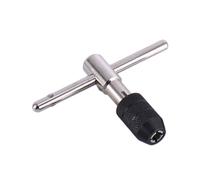 Escariador Con Empuñadura T-Tap - Herramienta Manual Portamachas Para Destornillador | Grifo De Trinquete Con Mango En Forma De T Ajustable | Máquina Manual De Llave De Rosca | Llave Porta Ru