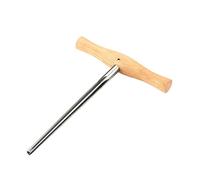 Escariador cónico 1:30 para violín con mango de madera, mango en T, herramienta de escariador de puente para violín 3/4, 4/4