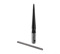 Escariador cónico 5-16mm Herramienta de mano para metal Madera Desbarbado Pin Agujero Ampliación Acero Machinist Kit (mango redondo 3-13mm)