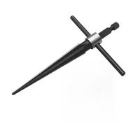 Escariador cónico de 3-13 mm, herramienta de mango en T de acero al carbono de 6 flautas para biselado de agujeros redondos en placas de madera y fregaderos