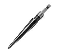 Escariador de agujero cónico, vástago redondo/hexagonal, herramienta de perforación de escariado con mango en T para fabricación de madera y metal, escariador de metal