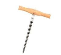 Escariador de agujero para violín con mango de madera 1:30, cónico 3/4, 4/4, escariador de viola con mango en T, fácil de usar