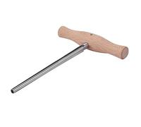 Escariador de agujeros para clavijas de violín, cono 1:30 con mango de madera, escariador de acero de alta velocidad para violines 3/4 4/4, herramienta ergonómica de reparación de