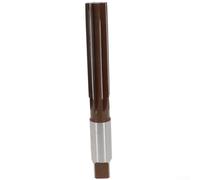 Escariador de mandril manual H8, 6 flautas rectas, herramienta de fresado de vástago recto, broca de acero de aleación 9CrSi sin revestimiento para aluminio, hierro fundido, cobre, magnesio, plástico