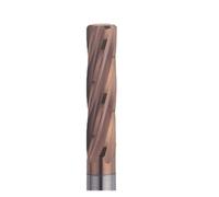 Escariador de máquina carburo, herramientas corte mandril CNC flauta 4,01-4,99mm en espiral, 1 ud(4.42X25X50mmX4F)