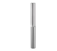 Escariador de máquina herramienta carburo, mandril HRC60 for ranura recta, espaciado aluminio, 0,01 CNC, 2,10-2,69mm, 1 ud(2.32x20x50L)