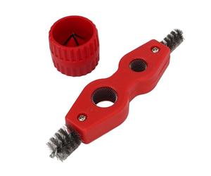 Escariador limpiador de tuberías de cobre, PVC PPR Cobre Latón Tubos de aluminio Tubos de escariador exterior interior Cepillo desbarbador de tuberías para instalación de tuberías