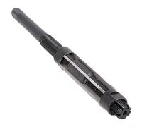 Escariador manual de 10 mm ~ 26 mm con construcción de acero de alta velocidad para mecanizado preciso de agujeros metálicos (17-19)