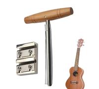 Escariador Manual | Herramienta de Luthería para Violín con Mango de Madera | Conicidad 1 26 para Reparación de Instrumentos de Cuerda como Guitarra y Viola
